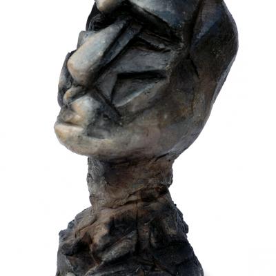 Sculpture Eliette 85 Tête d'Homme